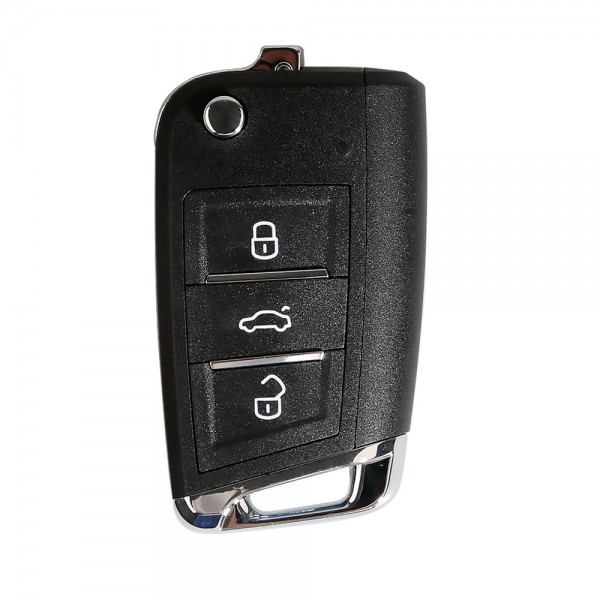 Xhorse VW MQB XKMQB1EN 3 Buttons Flip Regular Key 10 Pcs/lot