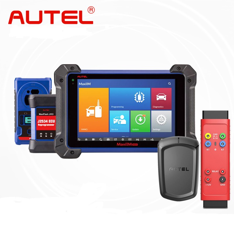[Promotion] Original Autel MaxiIM IM608 Key Programmer Full Version with Autel APB112 Smart Key Simulator and G-BOX2 Adapter