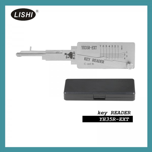 LISHI YH35R-EXT Direct Reading Flat Milling Yamaha Motorcycle Direct Reading Extended Upgrade Tool 2-in-1 Tool