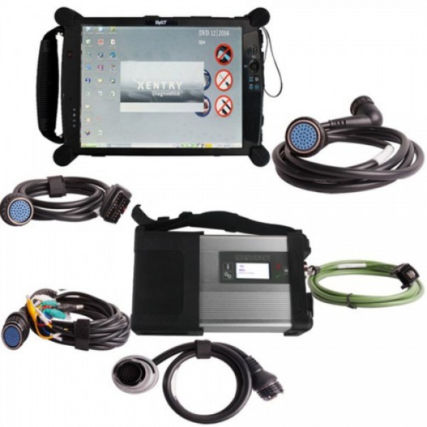 V2020.6 MB SD Connect C4 C5 with DTS Monaco & Vediamo Software Plus EVG7 DL46 Diagnostic Controller Tablet PC Free Installation