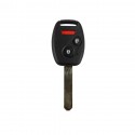 2005-2007 Remote Key for Honda (2+1) Button and Chip Separate ID46 (315 MHZ) fit ACCORD FIT CIVIC ODYSSEY
