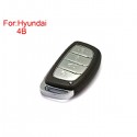 Hyundai VERNA Remote Key Shell 4 Buttons 5pcs/lot