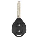 XHORSE XKTO05EN Wired Universal Remote Key Toyota Style Flat 2 Buttons for VVDI VVDI2 Key Tool 5 pcs/lot