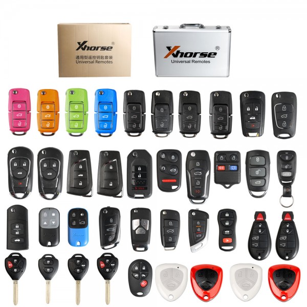 Xhorse Universal Remote Keys English Version Packages 39 Pieces for VVDI2 key programmer and VVDI Key Tool
