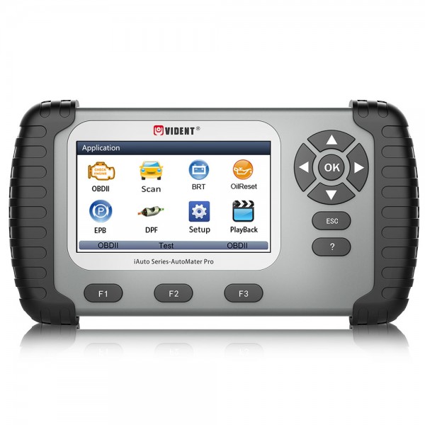 [US Ship] VIDENT iAuto708 Full System All Make Scan Tool OBDII Scanner OBDII Diagnostic Tool