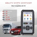 Autel MaxiLink ML529HD Heavy Duty Truck Diagnostic Scan Tool Code Reader with Mode 6, One-Key Ready Test