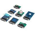 [Full Version] V87 Iprog+ Pro Key Programmer Odometer Correction Tool & Airbag Reset Tool plus Probes Adapters