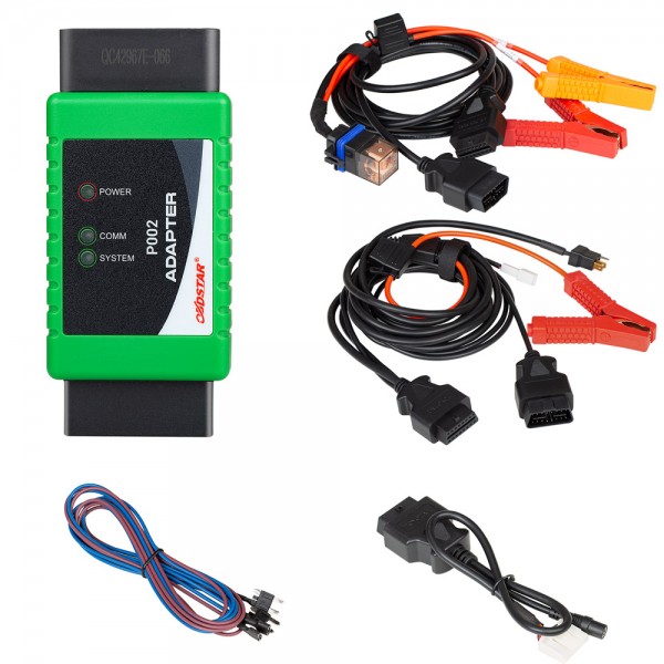 [US Ship] OBDSTAR P002 Adapter Full Package with TOYOTA 8A Cable + Ford All Key Lost Cable