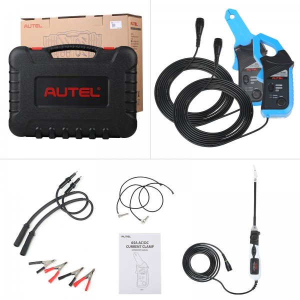 Autel MaxiSys MSOAK Oscilloscope Accessory Kit Compatible with The MaxiFlash VCMI MSUltra MS919 & MP408 Support 65A/650A AC/DC Clamp HT Extension Lead