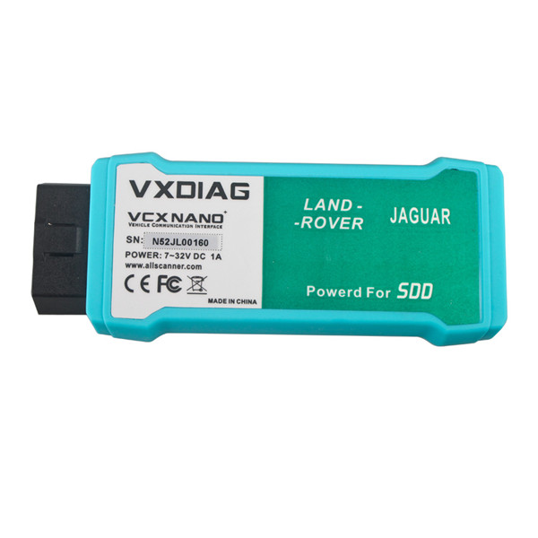 (Ship from US)  WIFI Version VXDIAG VCX NANO for Land Rover and Jaguar Software V154