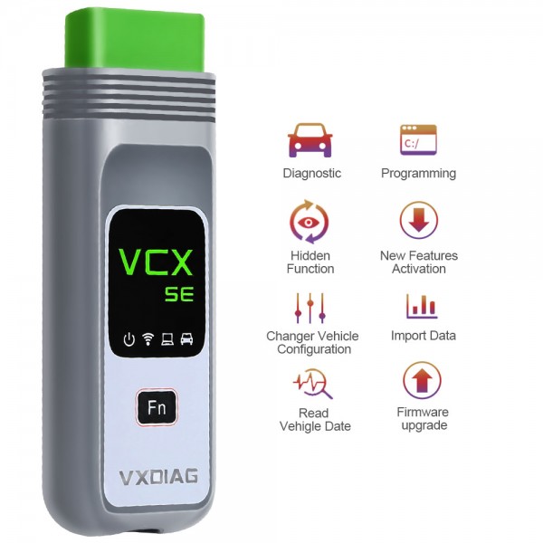 [Ship from US] VXIDAG VCX SE Pro OBD2 Diagnostic Tool with 3 Free Car Authorization Support 2021 GM/Ford