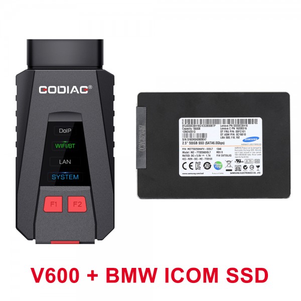 [With V2021.09 BMW ICOM Software SSD] GODIAG V600-BM BMW Diagnostic and Programming Tool ISTA-D 4.30.40 ISTA-P 3.68.0.0008