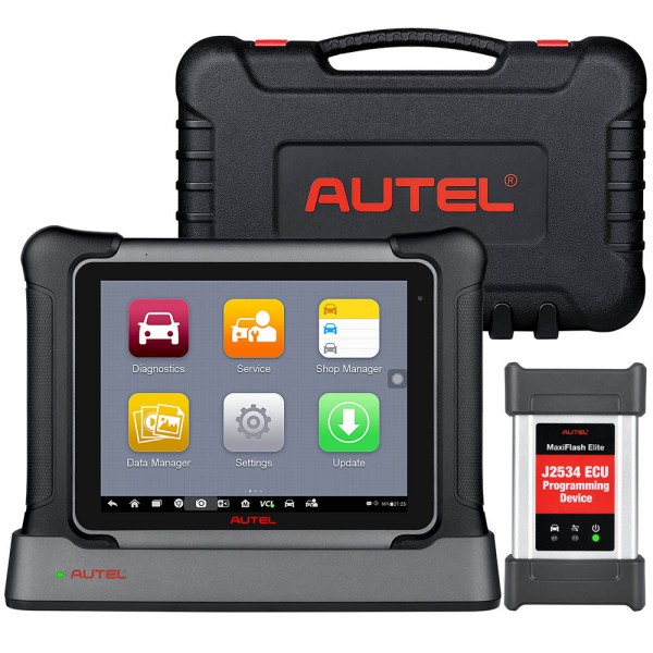 [On Sale] [UK/US Ship] Autel Maxisys Elite II OBD2 Diagnostic Scanner Tool with MaxiFlash J2534 Same Hardware as MS909 Upgraded of Maxisys Elite