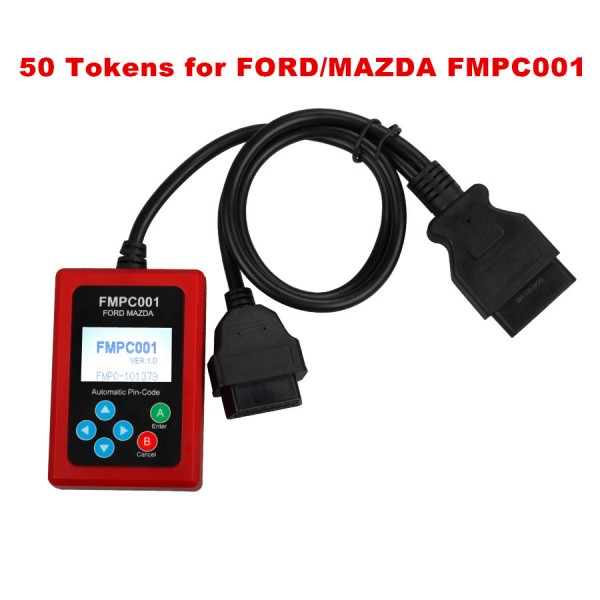 50 Tokens for FORD/MAZDA FMPC001 INCODE Calculator
