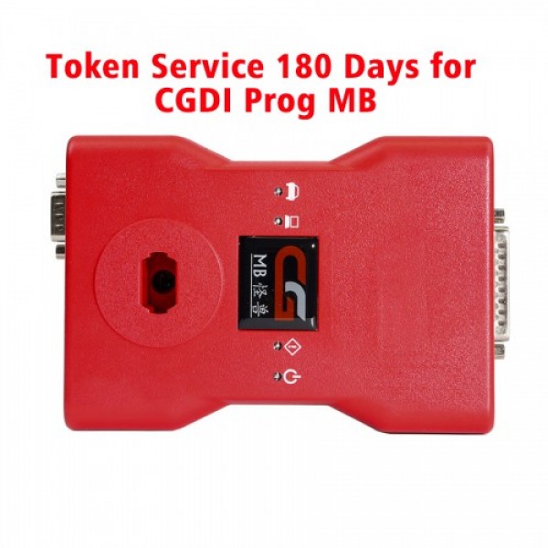 Tokens for CGDI Prog MB Benz Car Key Programmer 180 Days Period (Up to 4 Tokens Each Day)